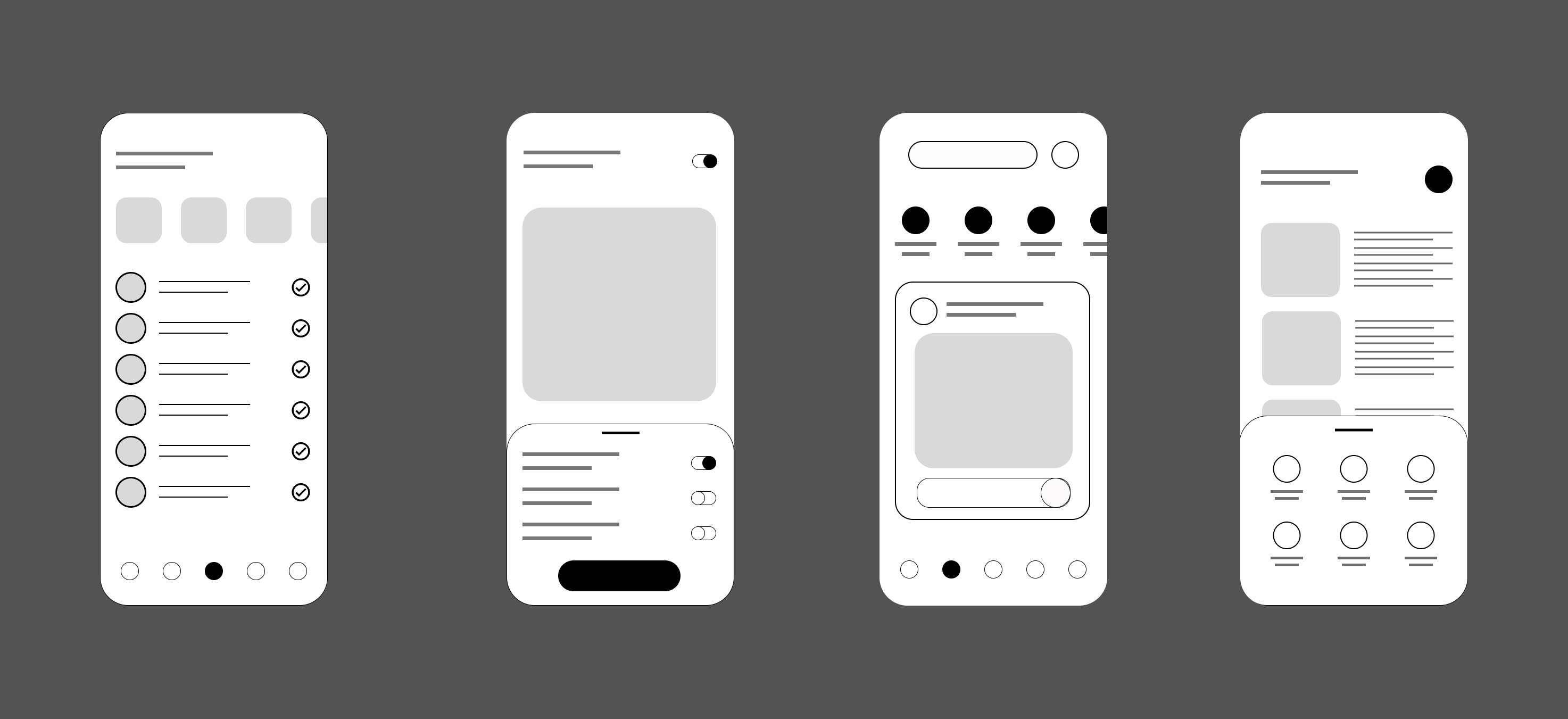 Mobile App Wireframing